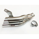 Suzuki Sfv 650 [IXIL] - Silencieux Hyperlow inox / embout aluminium - XS8358V