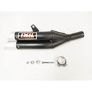 Honda CBR 500 R ABS PC44 [2013-2015] - Silencieux Hyperlow acier inoxydable noir / embout aluminium - XH6333XB