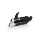 Suzuki Gsf 1250 [IXIL] - Hyperlow silencer stainless steel black / end cap aluminum - XS8357XB