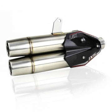 Kymco Ak 550 [IXIL] - Système complet L5X acier inoxydable poli / acier inoxydable poli - XK0350XS