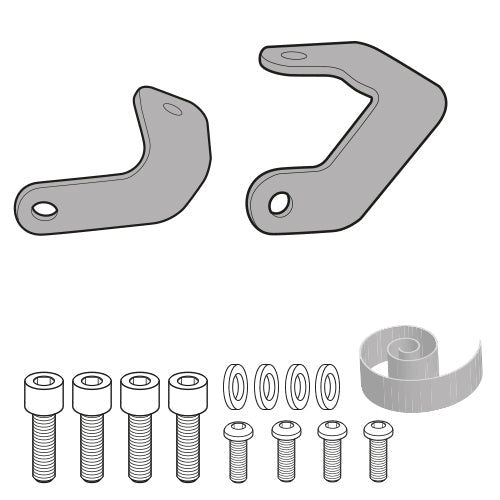 Honda NC 750 X [2014-2015] – Kit de montage sur support de valise latérale PLX