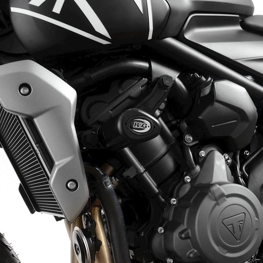 Triumph Trident 660 [2021-2026] - Sturzpads Aero - Weiß Triumph Trident 660