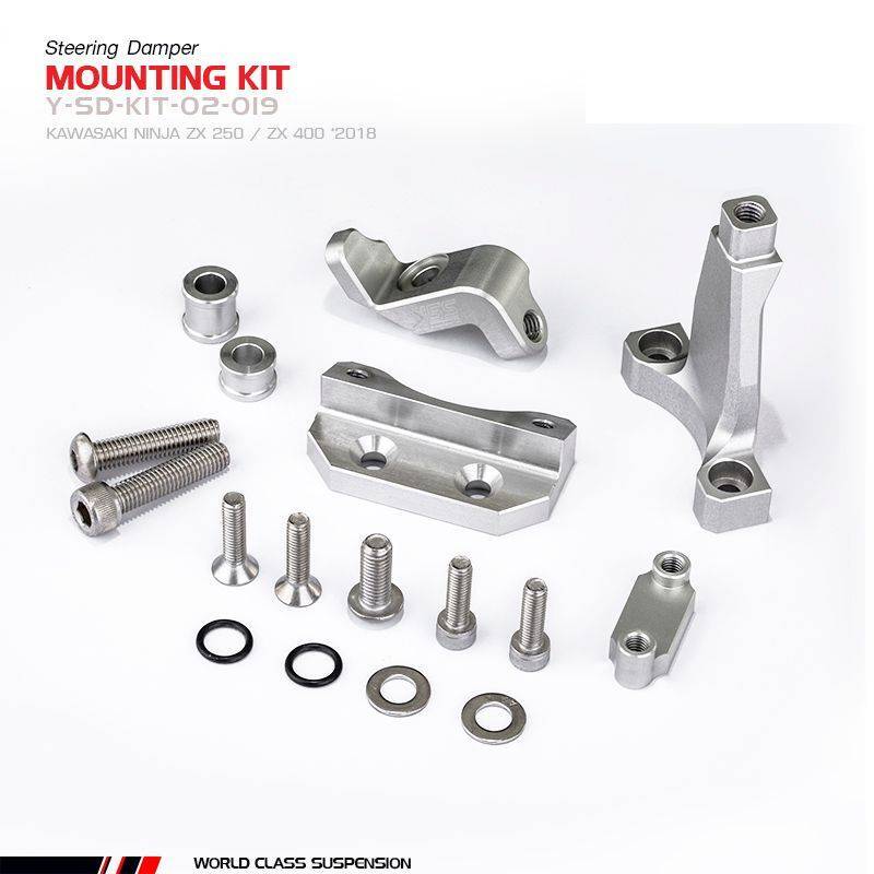 Kawasaki Ninja 400 [YSS] - Kit de montage d'amortisseur de direction