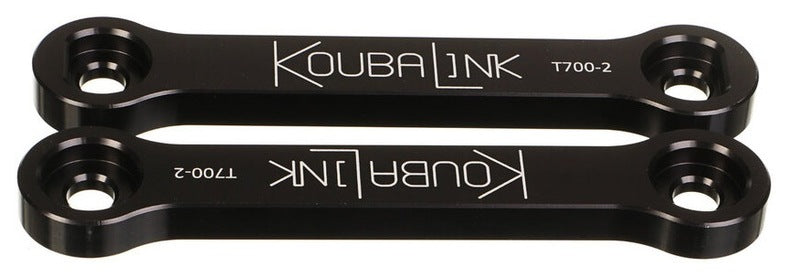 Yamaha Ténéré 700 Rally [KOUBALINK] - Tieferlegungssatz (25.4 mm) Schwarz - Yamaha Ténéré 700