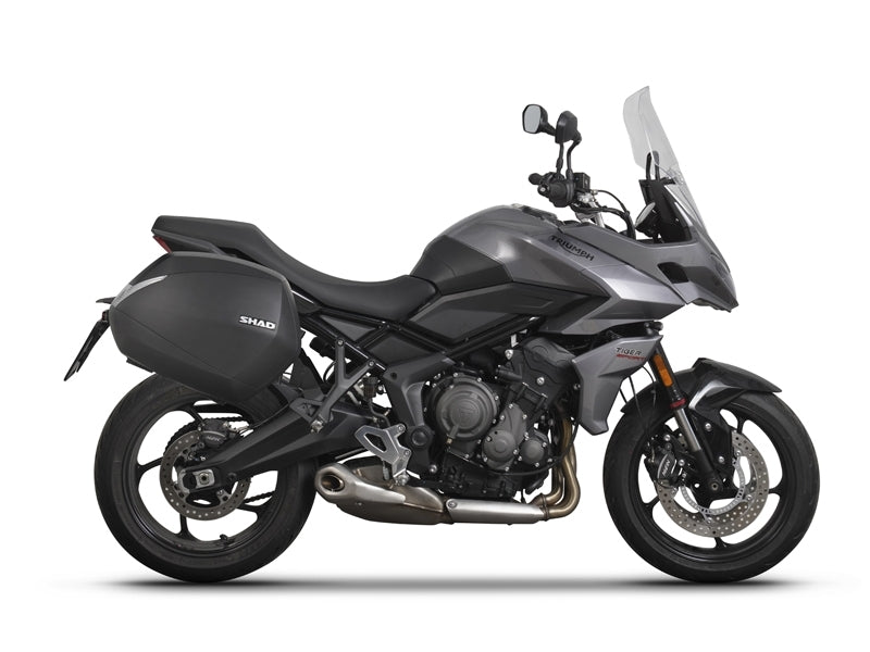 Triumph Tiger 660 [SHAD] - Système de fixation 3P (côté) - Triumph Tiger 660 Sport