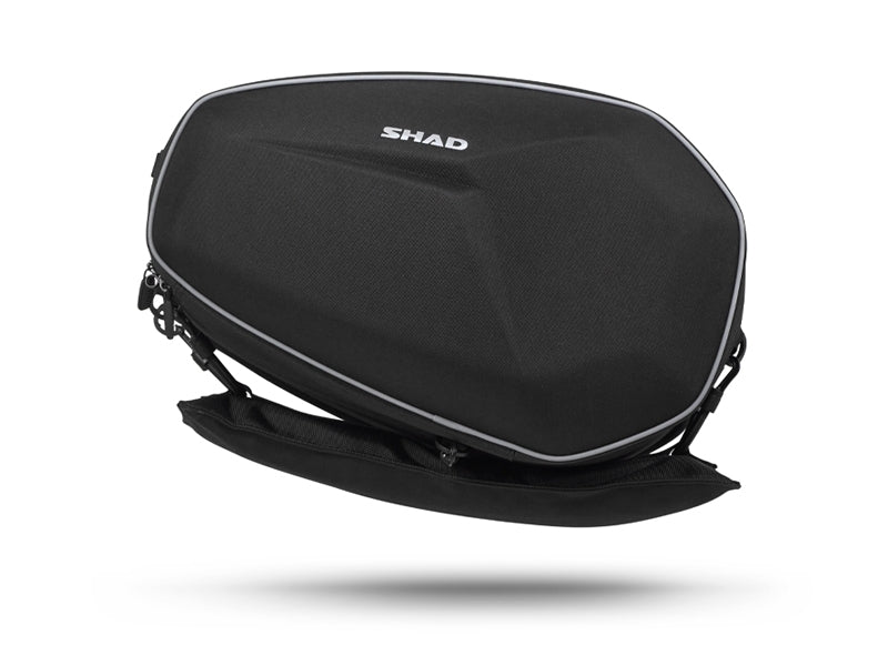 Cf Moto 700 Cl X Heritage [SHAD] - E48 expandable saddlebags Black - 46/58L