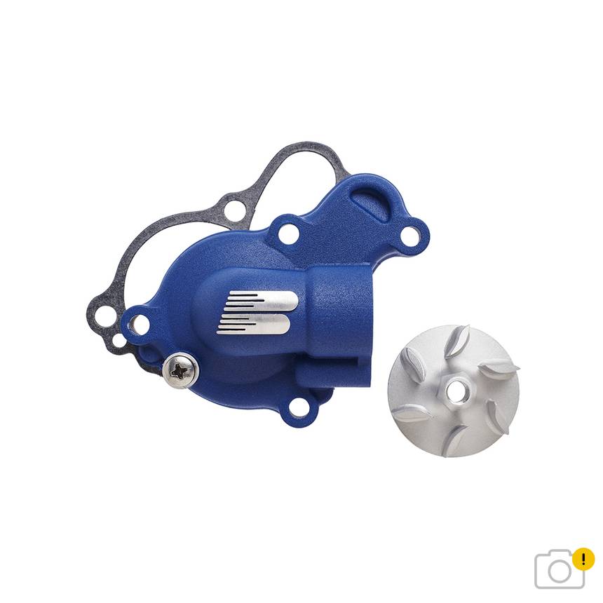YAMAHA WR 250 F [2020-2024] - SuperCooler Wasserpumpendeckel + Impeller-Kit - Blau