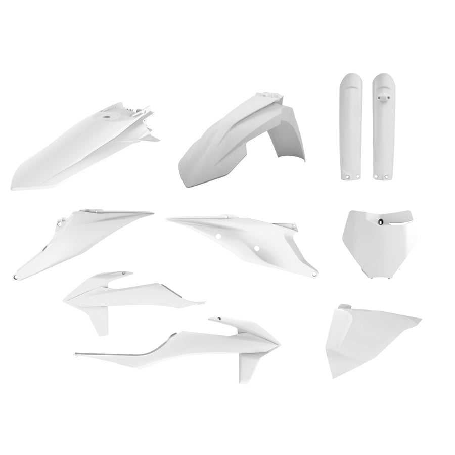 KTM 350 SX F [2019-2022] - Plastik-Kit Weiss - KTM SX/SX-F