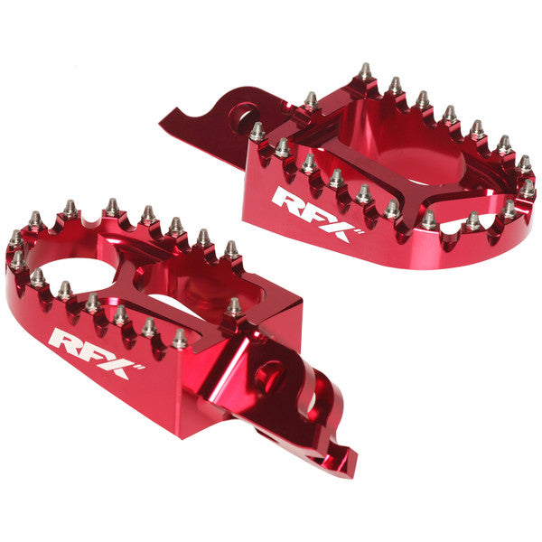 HUSQVARNA FE 450 [2024-2025] - Repose-pieds en aluminium CNC Pro Series - rouge
