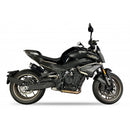 CF Moto 800 NK Advanced [2023-2024] - Silencieux Slip-On RC3B Acier Inoxydable Noir