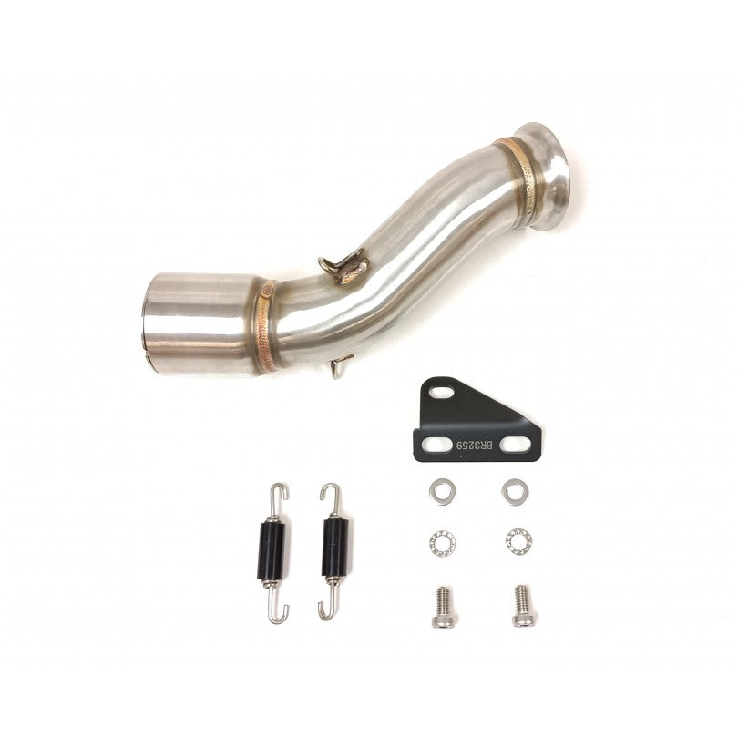 CF Moto 800 NK Advanced [2023-2024] - Silencieux Slip-On RC3B Acier Inoxydable Noir