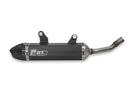 FANTIC XE 300 [2024-2026] - Carby Schalldämpfer schwarzes Aluminium/Karbon-Endkappe