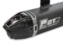YAMAHA YZ 250 X [2016-2027] - Carby Schalldämpfer schwarzes Aluminium/Karbon-Endkappe