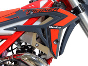 Beta Xtrainer 250 2 T [2023-2026] - Radiator Guard - Fast-Cleaning Design - Red