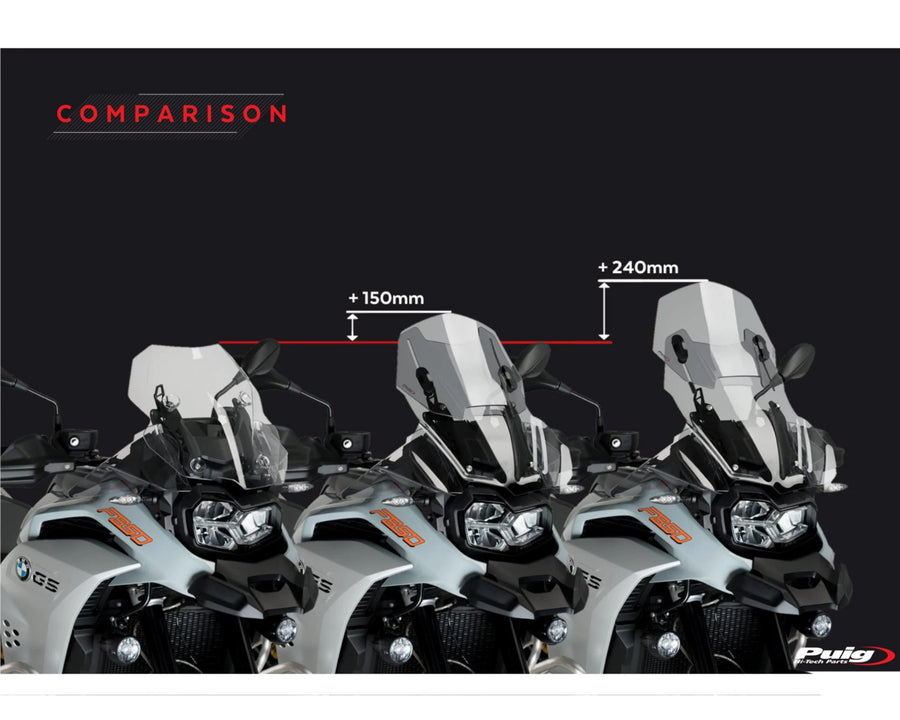 BMW F 750 GS [2024] – Verstellbare Scheibe – Getönt