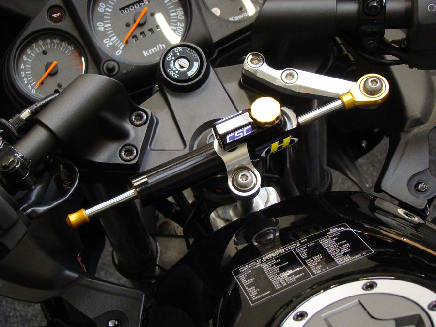 Kawasaki NINJA 250 R [HYPERPRO] – Lenkungsdämpfer-Montagesatz, Gold (MK-KA02-T001)