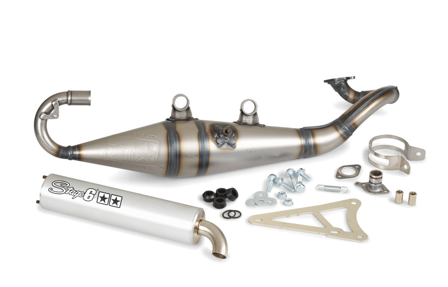 MBK Nitro Naked 50 2T LC [2014–] - Auspuff Pro Replica MK2 Alu