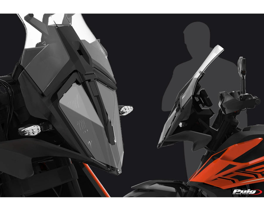 KTM 390 ADVENTURE SW [2024] – Protection phare – Transparent