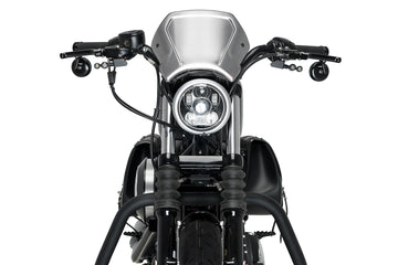 HARLEY DAVIDSON SPORTSTER 883 IRON XL883N [2012] - Façade ALU | Argent | PUIG1352P