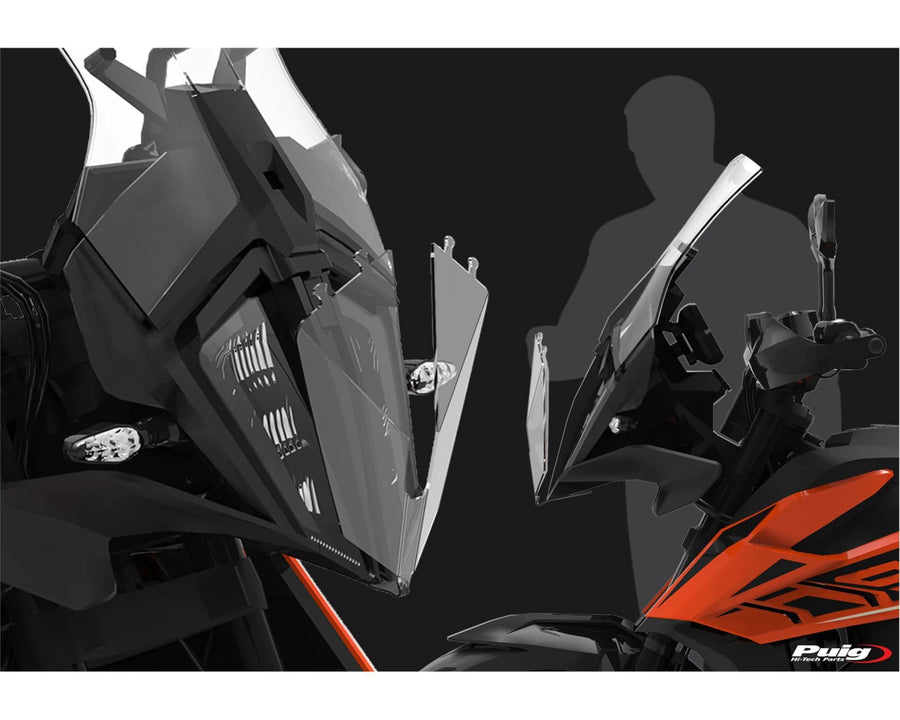 KTM 390 ADVENTURE SW [2024] – Protection phare – Transparent