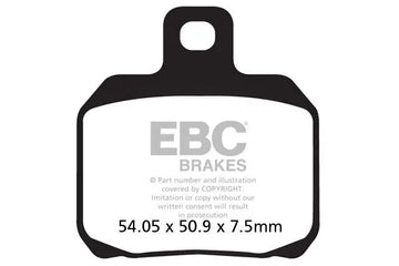 DUCATI ST4 916 [EBC] – Halbgesinterte Vee-Bremsbeläge hinten