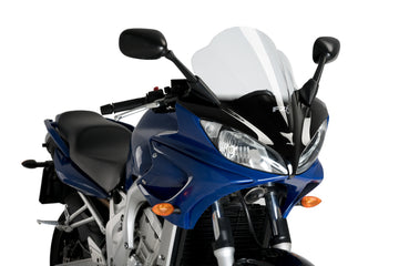 YAMAHA FZ6 FAZER [2008] – Bulle Racing – Transparent - 0