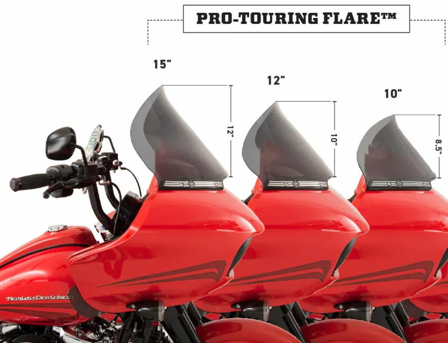 harley davidson touring [KLOCK WERKS] – Pare-brise Pro Touring Flare™