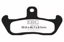 Husqvarna TE 610 [EBC] - plaquettes de frein organiques de la série FA-1