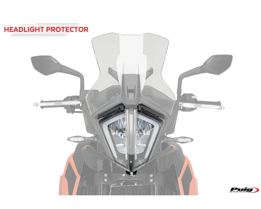 KTM 390 ADVENTURE SW [2024] – Protection phare – Transparent