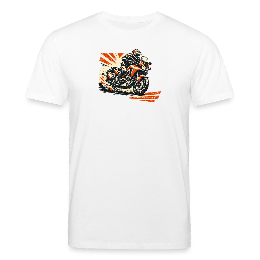 Honda nc 700 [T-Shirt] - Retro Rallye - Brust Print