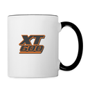 Two-tone cup - white/black