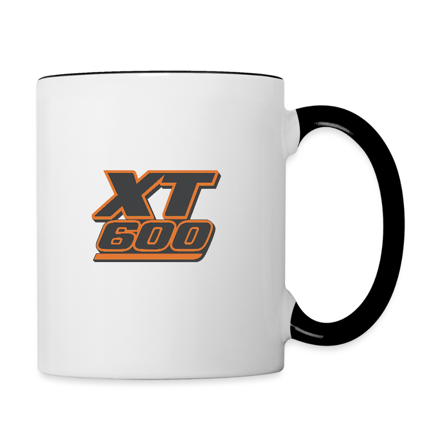 Two-tone cup - white/black