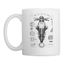Bmw r ninet pure [Cup White] - Top-Down Tech - Recto