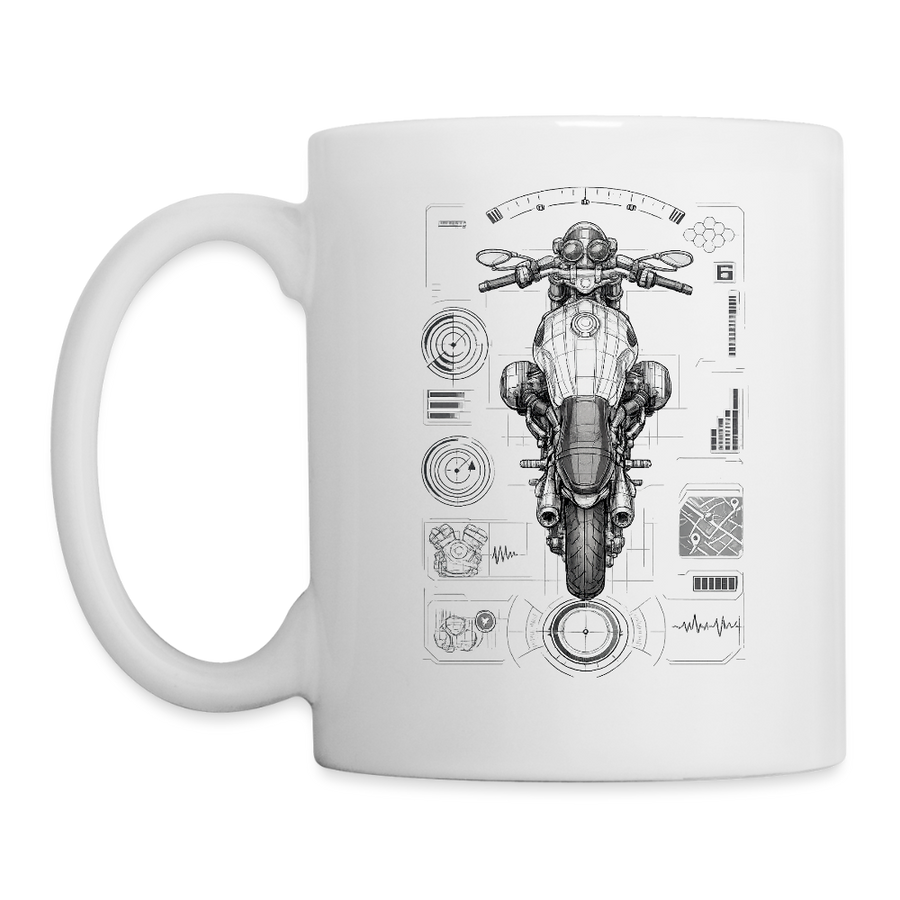 Bmw r ninet pure [Cup White] - Top-Down Tech - Recto