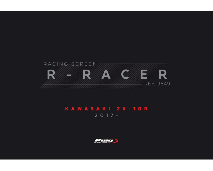 KAWASAKI ZX-10RR NINJA PERFORMANCE [2018] – Bulle R-Racer – fortement teintée