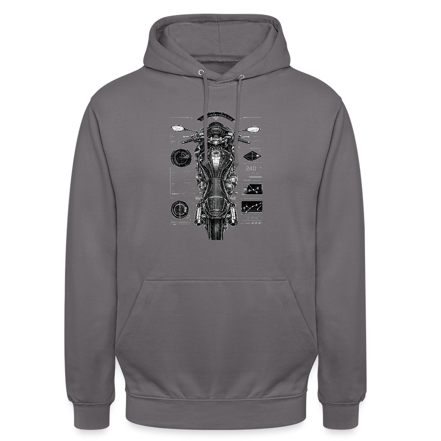 Suzuki gsf 650 [Hoodie] - Top-Down Tech - Chest Print
