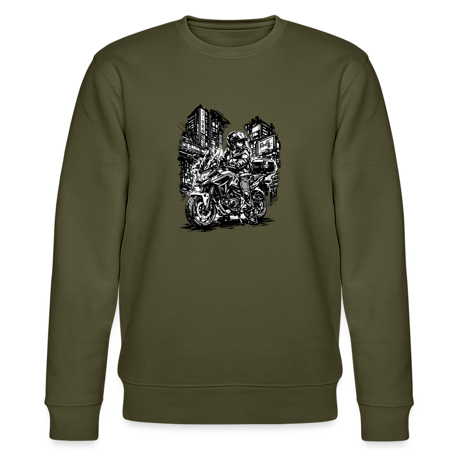 Honda nc 700 [Sweatshirt] - Manga Neon City - Imprimé poitrine