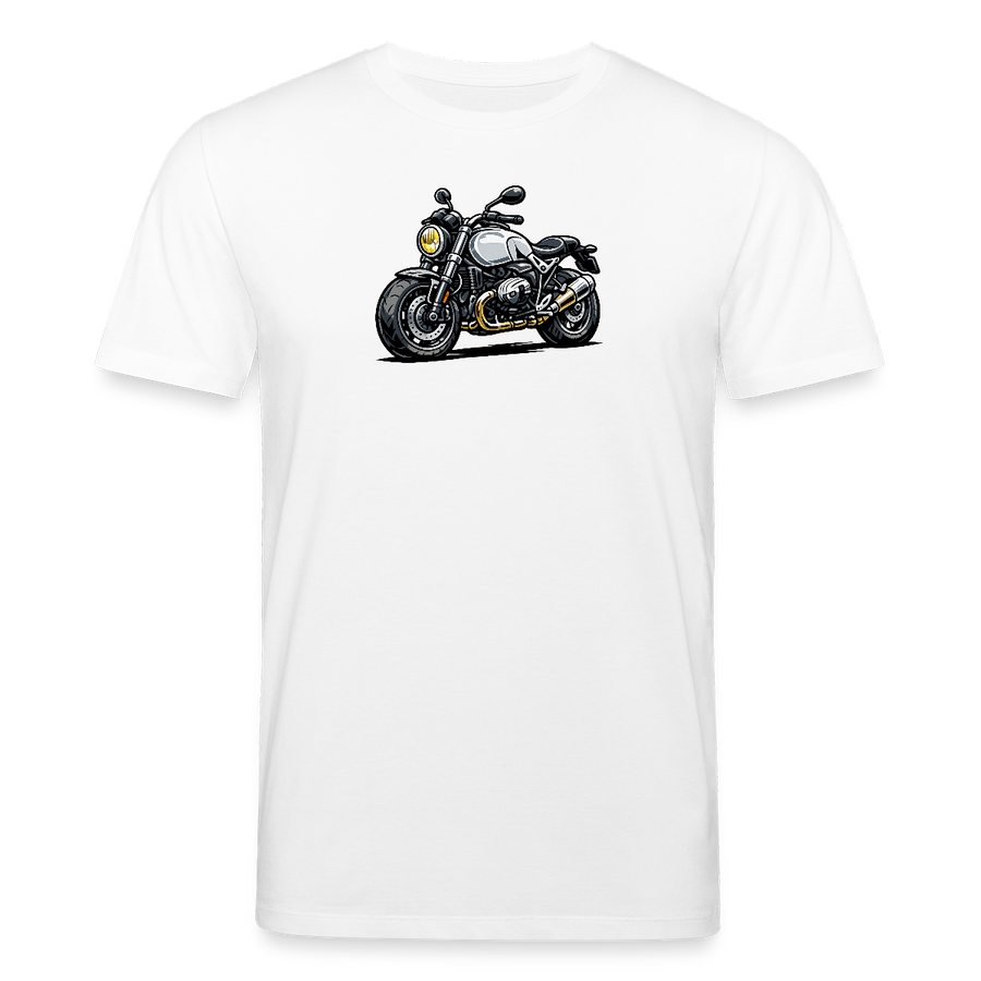 Bmw r ninet pure [T-Shirt] - Caricature - Impression poitrine