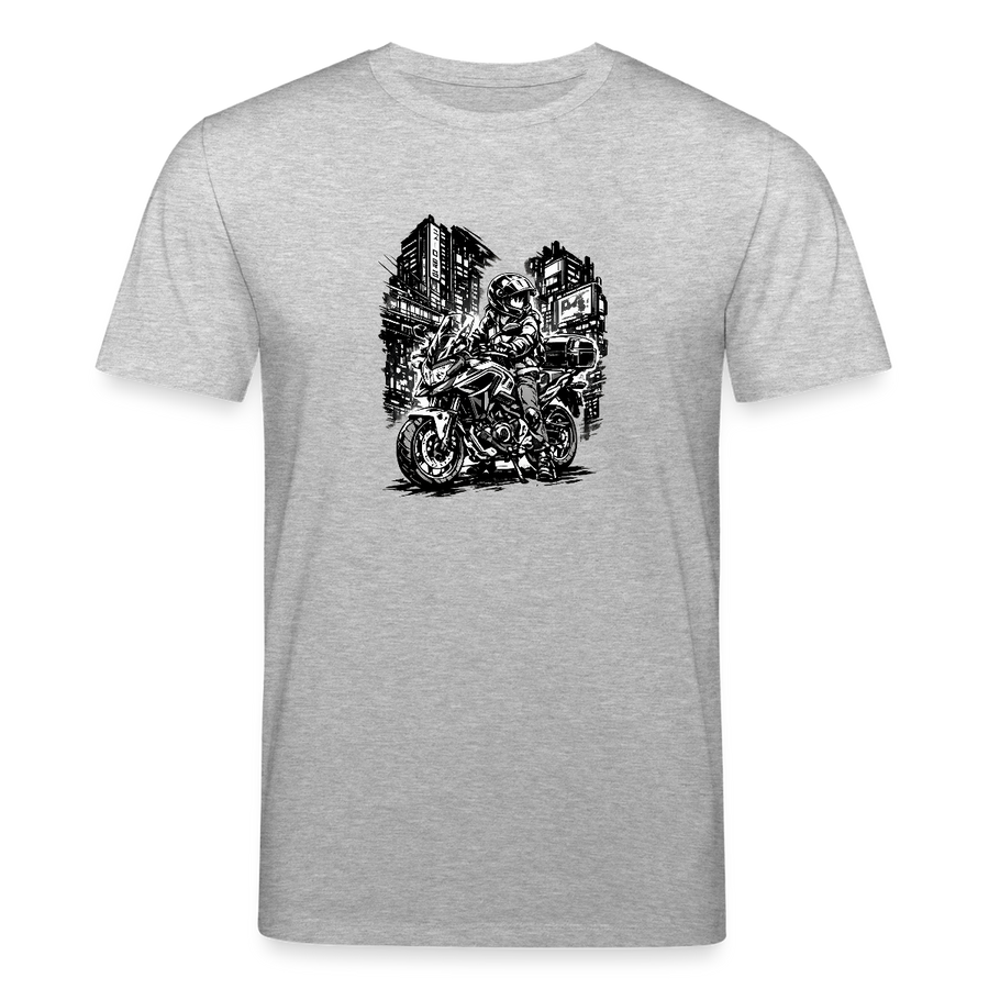 Honda nc 700 [T-Shirt] - Manga Neon City - Brust Print
