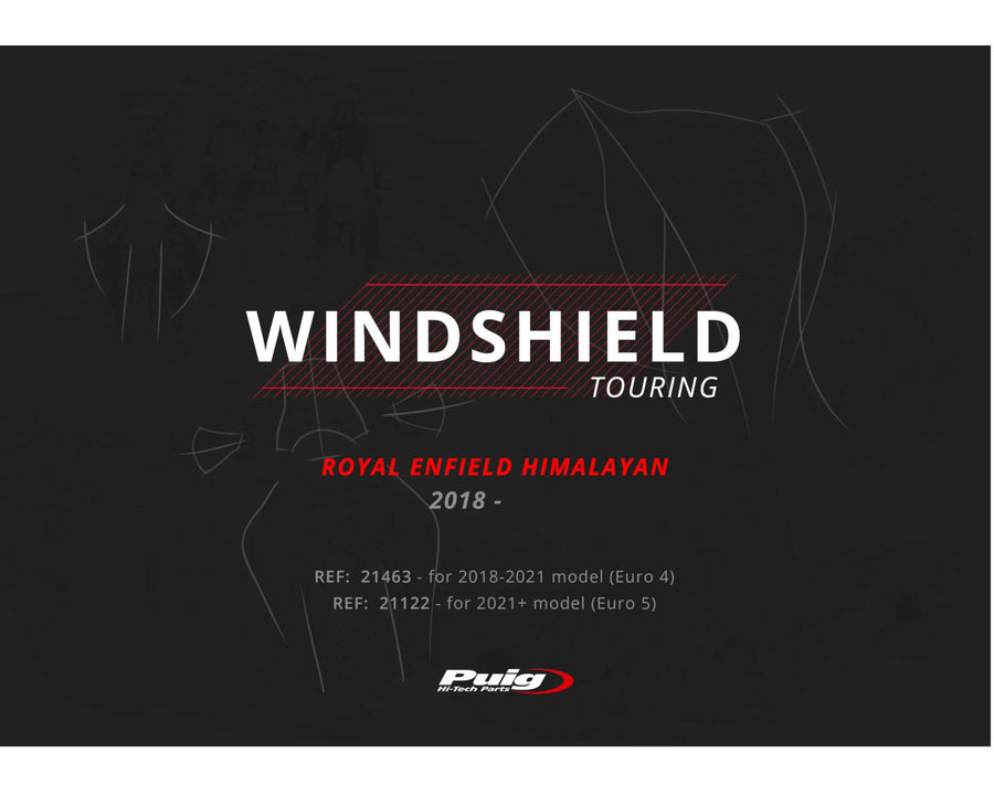 ROYAL ENFIELD HIMALAYAN 410 [2020] – Bulle Touring – Teintée