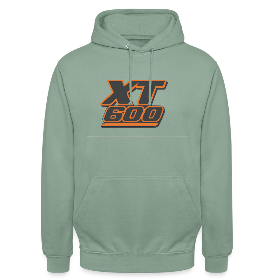 Sweat à capuche unisexe - Gris Vert