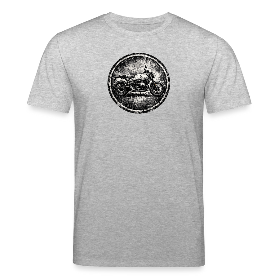 Bmw r ninet pure [T-Shirt] - Badge Grunge - Imprimé poitrine