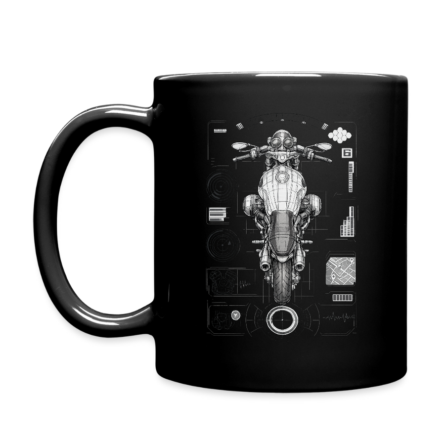 Bmw r ninet pure [Tasse Schwarz] - Top-Down Tech - Einseitig