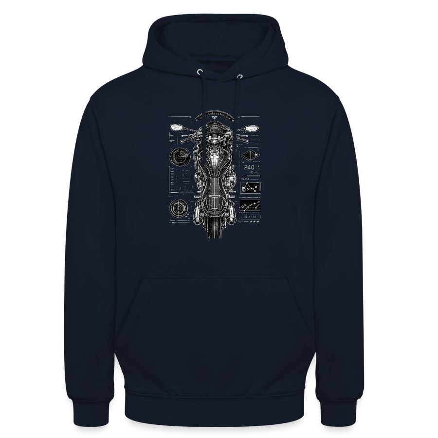 Suzuki gsf 650 [Hoodie] - Top-Down Tech - Chest Print