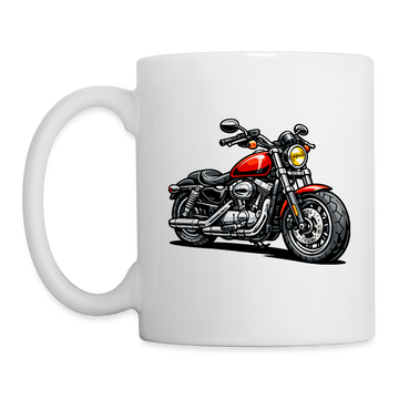 Harley Davidson Sportster [Mug Blanc] - Caricature - Simple Face