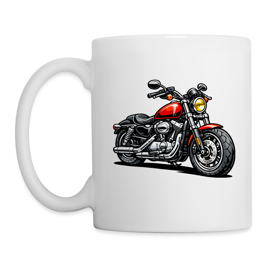Harley Davidson Sportster [Mug Blanc] - Caricature - Simple Face