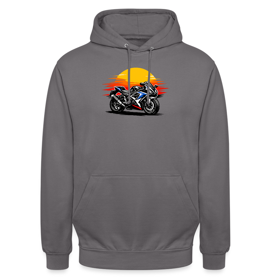 Suzuki gsx-r 600 [Sweat à capuche] - Sunset Split - Imprimé poitrine