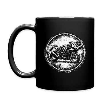 Suzuki gsx-r 600 [Mug Black] - Grunge Badge - Single Sided