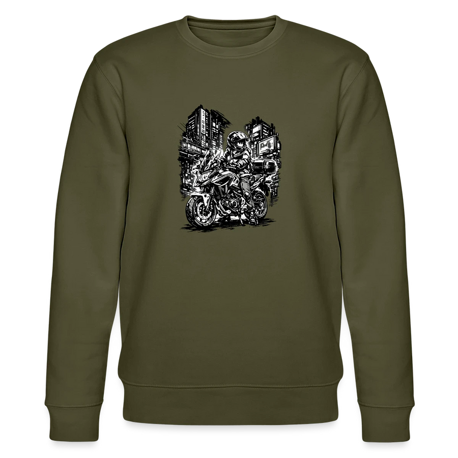 Honda nc 700 [Sweatshirt] - Manga Neon City - Imprimé poitrine