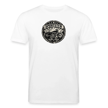 Harley davidson sportster [T-Shirt] - Grunge Badge - Brust Print